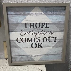 Decorative Wall Art with Inspirational Quote